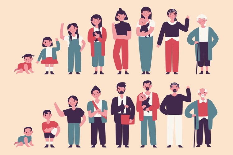 Van baby tot oud