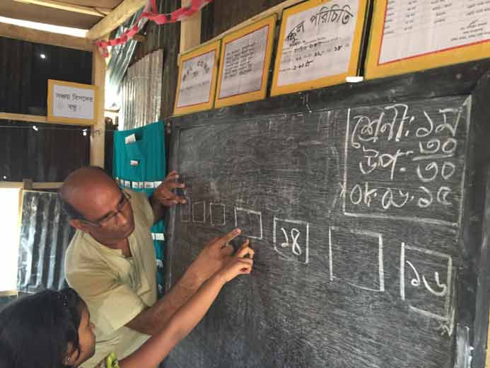 Rekenonderwijs: kinderen zoeken naar regelmaat in een rij getallen